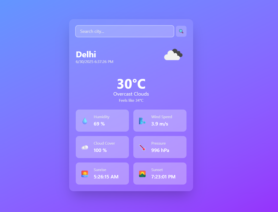 Weather Dashboard